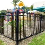 commercial wrought iron fence